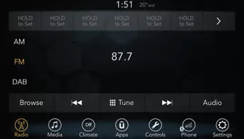 Jeep Cherokee. Multimedia