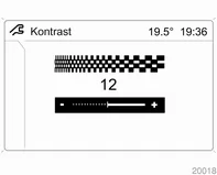 Opel Antara. Info-Displays
