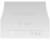 Opel Antara. Warnleuchten, Anzeige-Instrumente, Kontrollleuchten