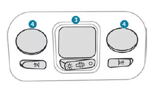 Peugeot 5008. Deckenleuchten