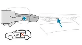 Peugeot 5008. Einfache Verriegelung