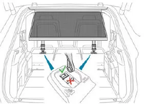 Peugeot 5008. Hinter den Vordersitzen