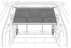 Peugeot 5008. Hinter den Rücksitzen