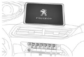 Peugeot 5008. Menüs