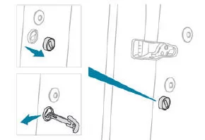 Peugeot 5008. Verriegeln