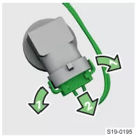 Skoda Kodiaq. Defekte Glühlampe herausnehmen