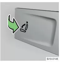 Skoda Kodiaq. Rücksitzlehnen vom Gepäckraum aus vorklappen