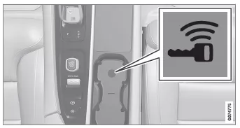 Volvo XC60. Alarmanlage aktivieren und deaktivieren