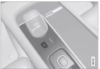 Volvo XC60. Schaltvorgang mit Automatikgetriebe