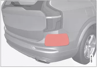 Volvo XC60. Begrenzungen der Funktion BLIS