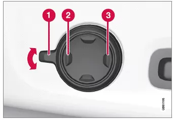 Volvo XC60. Länge des Sitzpolsters am Vordersitz einstellen