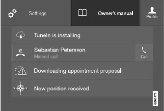 Volvo XC60. Halterinformationen