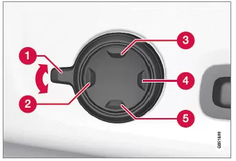 Volvo XC60. Lendenwirbelstütze Vordersitz einstellen