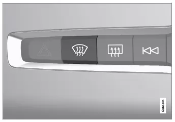 Volvo XC60. Maximale Entfrostung aktivieren und deaktivieren