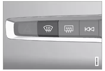 Volvo XC60. Windschutzscheibenheizung aktivieren und deaktivieren